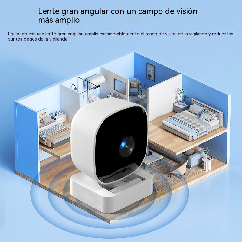 🔥✨ Cámara de alta definición con videovigilancia infrarroja, intercomunicador bidireccional y WiFi inalámbrico remoto para el hogar inteligente.