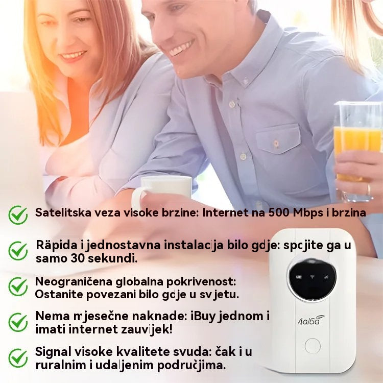 ✨✨【Brzi internet svuda】📶📱Kompaktni prijenosni 5G ruter