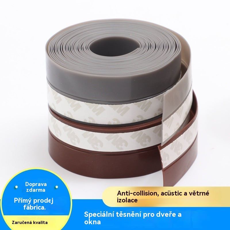 【Kup 1, získej 1】🚪 PVC spodní těsnící lišta dveří – Ochrana proti prachu a průvanu