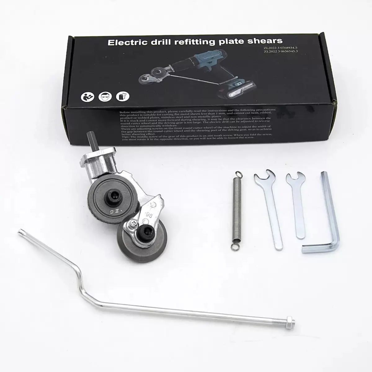 🛠49% OFF 🔧 Adaptador para taladro eléctrico 🔩 Transforma tu taladro eléctrico en una herramienta de corte.