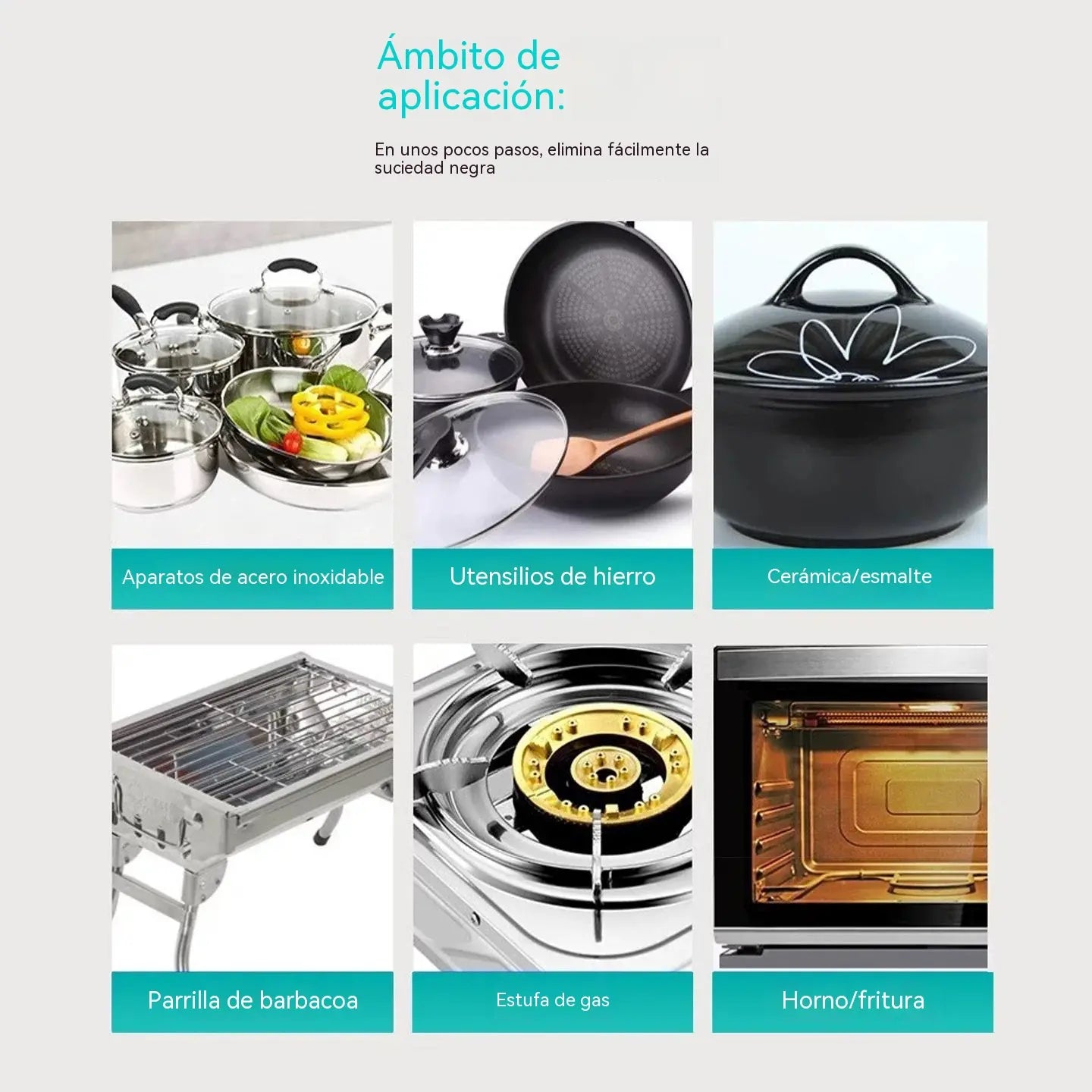 🔥Compra uno y llévate otro gratis🔥 Potente limpiador para eliminar manchas negras del fondo de las ollas.