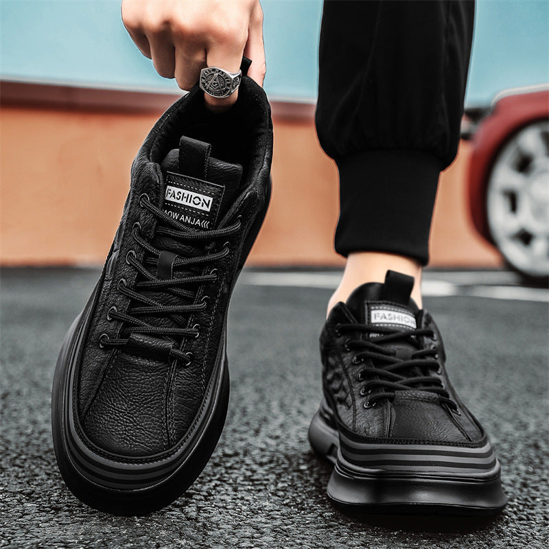 🔥Oferta especial【39-44】👟Zapatillas deportivas de moda para hombre, zapatos casuales de suela gruesa para las cuatro estaciones