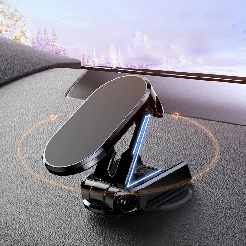 🔥🔥🚗Suport telefon mobil pliabil cu ventuză magnetică, rotativ la 360° 3740321