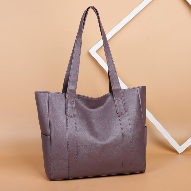 💥【Descuento limitado del 50%】 💥👜 Nuevo bolso bandolera de piel suave para mujer ✨ Estilo casual, gran capacidad ✨