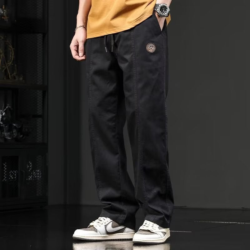 🔥🔥【M-4XL】Pantaloni casual americani la modă și versatili pentru toamnă și iarnă✅【40-100 cats】 3785667