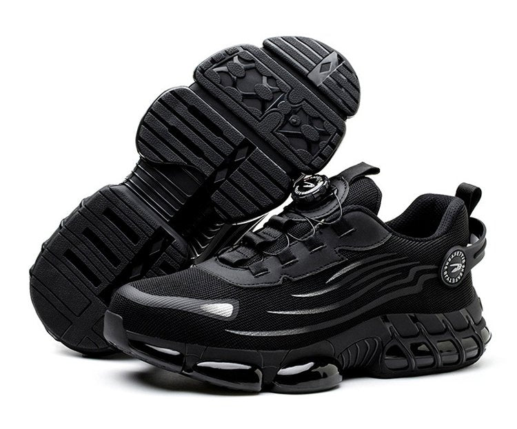 👟🔧【39-46】Botas de trabajo para uso diario, resistentes a impactos y perforaciones, con puntera de acero.