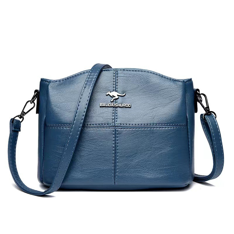 🔥【Cumpără 1, primești 1 gratuit】👜👜 Geantă de umăr din piele naturală, stil retro, lucrată manual, la modă și versatilă 3868994