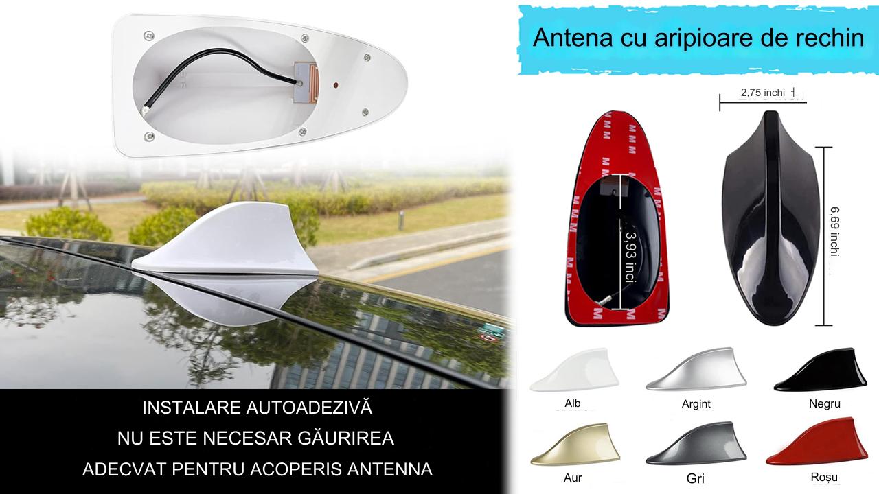 🚗🚗Auto žraločia plutva anténa so žraločou plutvou s univerzálnou dekoráciou antény rádiového signálu 3911875