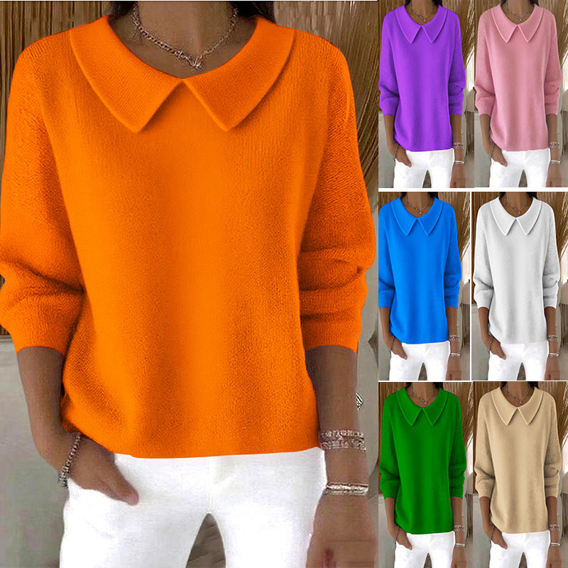 🔥👚【S-3XL】【Gran oferta】🔥Top de manga larga con cuello en V para mujer, cómodo, cálido y elegante