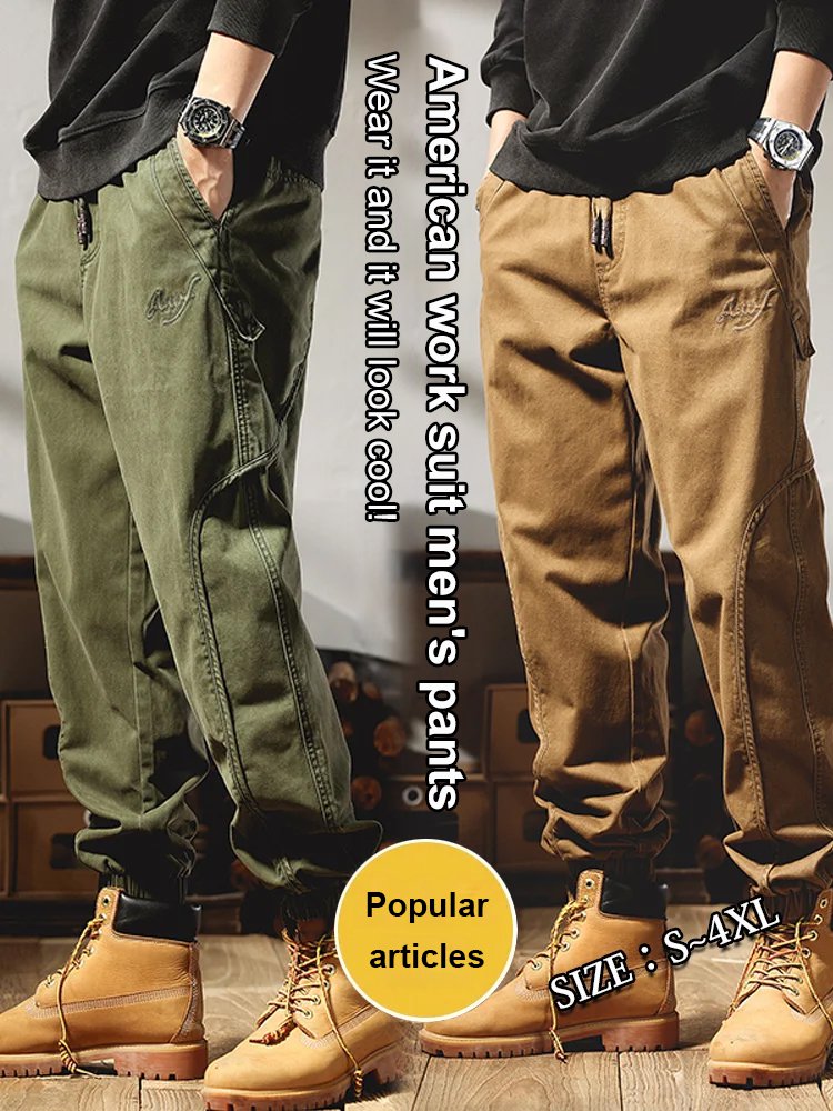 🔥🔥【M-4XL】Jesenný a zimný overal v americkom štýle odolný voči opotrebovaniu✅【40-100kg】 3788415