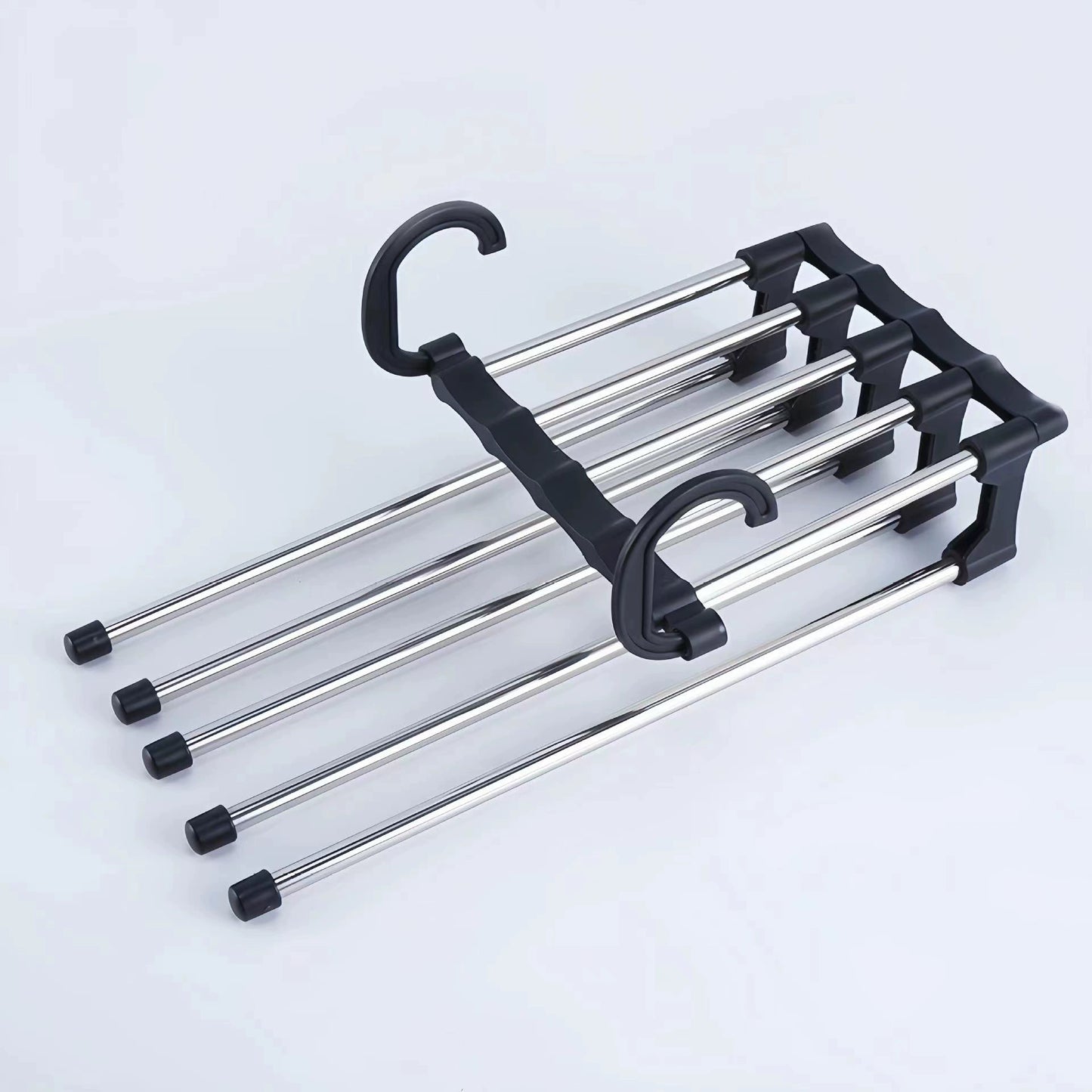 🔥 ¡Compre más, ahorre más! 🔥 Estante de almacenamiento de pantalones multicapa, plegable, telescópico y multifuncional para el hogar 🏠✨