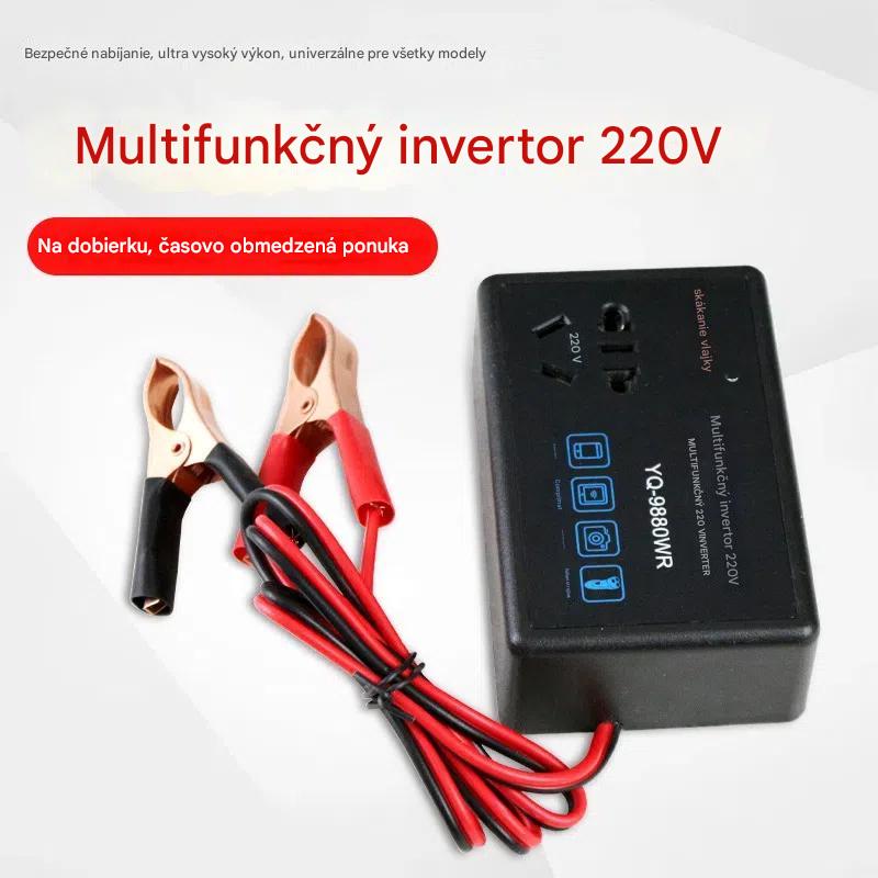 🔋🔌Convertor 12V/24V la 220V🔧Încărcător multifuncțional
