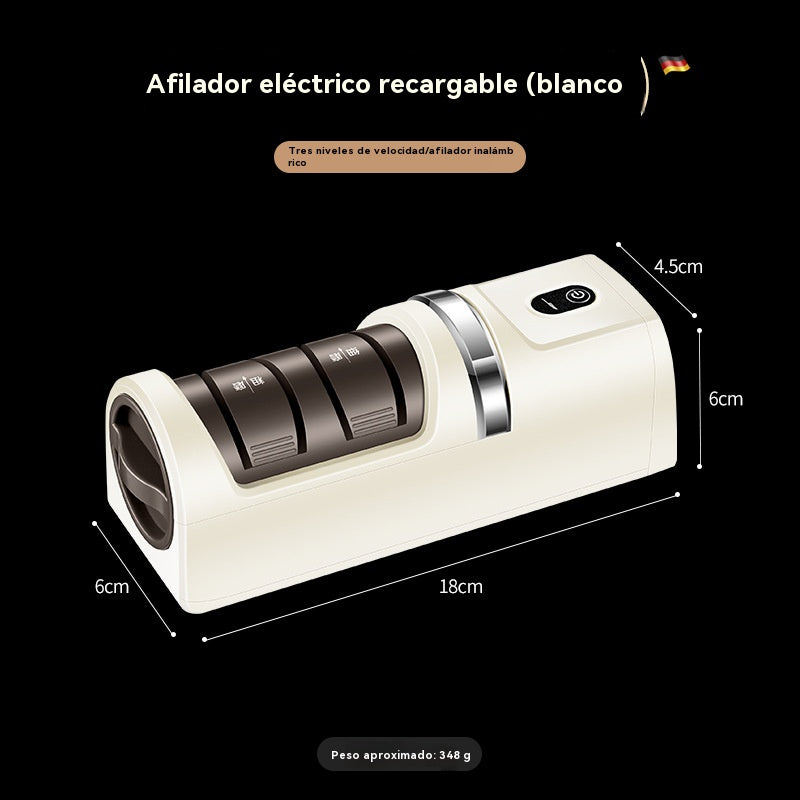 ⏳ ¡40% de descuento! 🔪Afilador automático de cuchillos de cocina✨