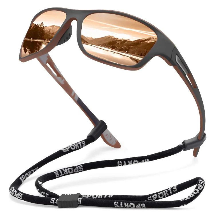 🚵♂️😎 【50% zľava 🔥】🕶⚡ Pánske športové slnečné okuliare, polarizačné, so zrkadlovými sklami, moderné a prachotesné, ideálne na outdoorovú cyklistiku
