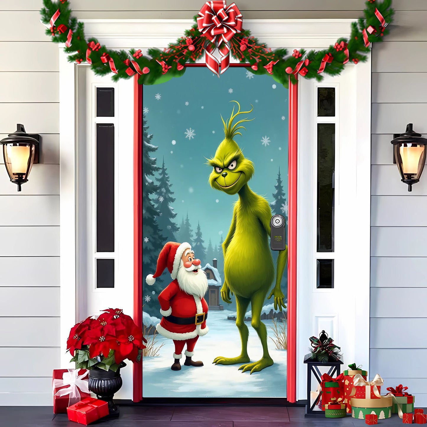 🎄Oferta anticipada de Navidad: 50 % de descuento en 🎅Decoraciones navideñas para puertas🎅