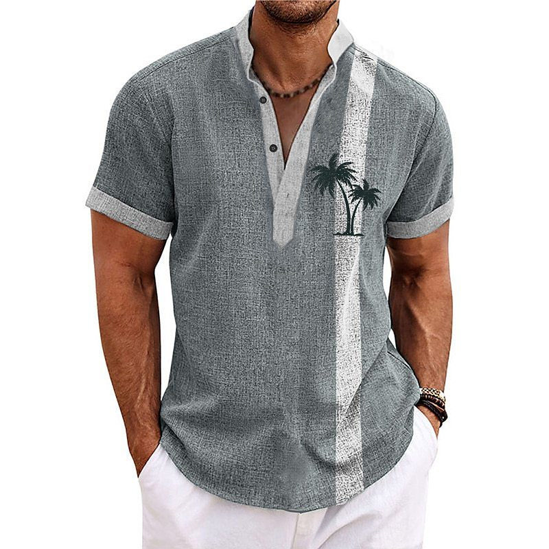 🧢🌴【S-6XL】Pánske ležérne košele 2025 👍 Bavlnený materiál, vhodné na dovolenku aj leto🌞