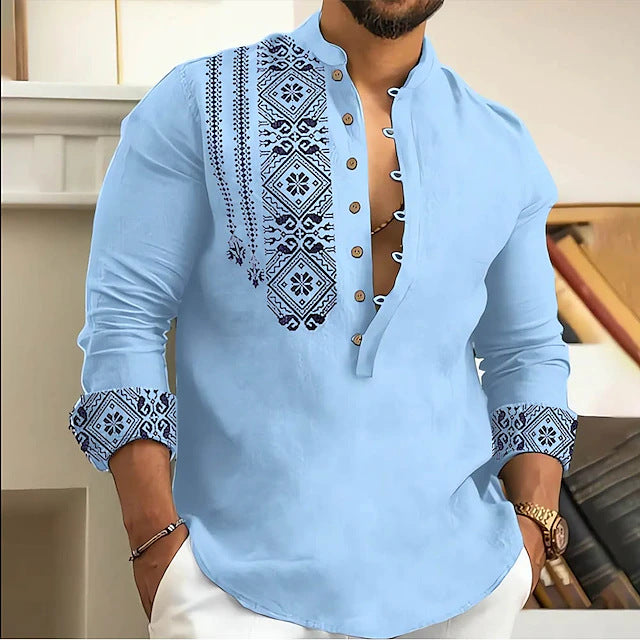 🔥50% de descuento por tiempo limitado🔥【S-3XL】Camisa de verano de manga corta con solapa para hombre👔👕