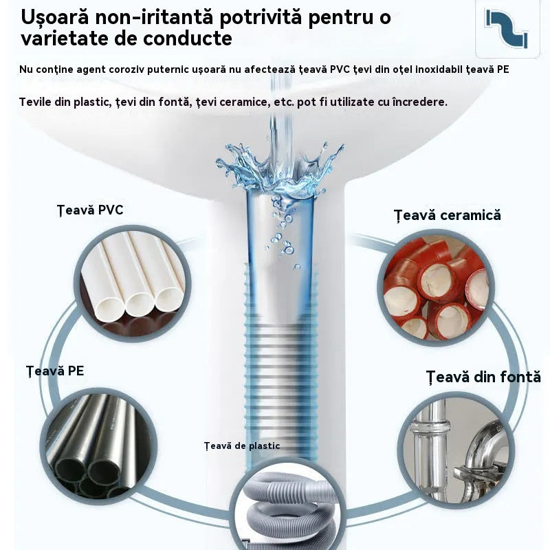 🌊💦【Cumpără 1, primești 1 gratuit】Agent de dragare a conductelor, agent de dragare a canalizării