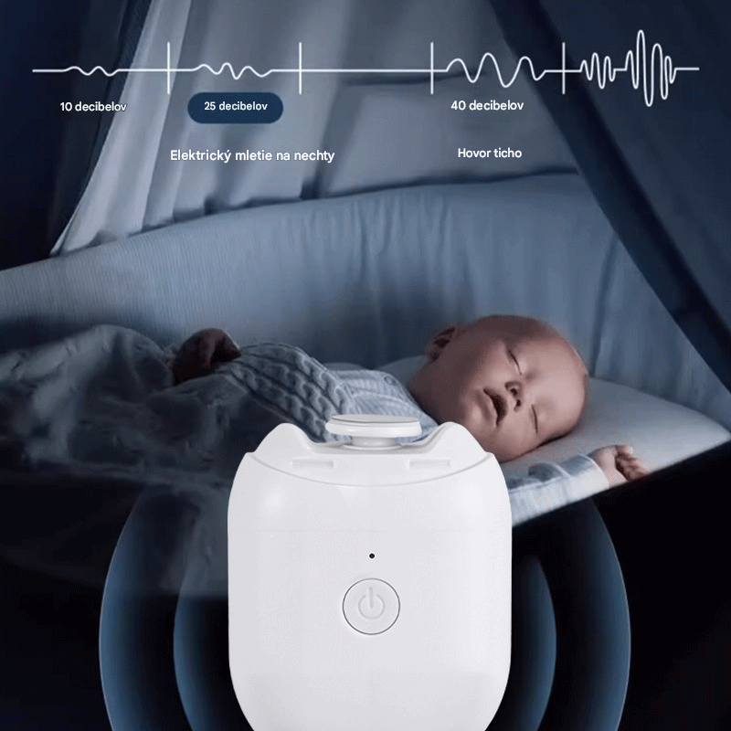 💅 Kúp jeden a druhý získaj zadarmo! ✨Automatický pilník na nechty (1 kus), bezpečne a šetrne sa stará o tvoje nechty.👶🔧