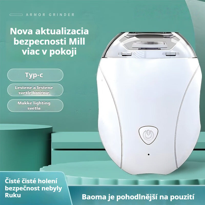 💅 ✨ Nová verze 2025! Automatický pilník na nehty – bezpečná a šetrná péče o nehty 👶🔧