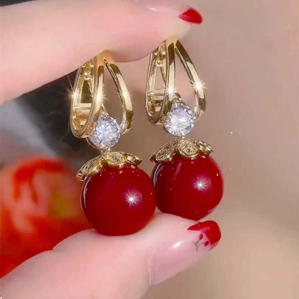 💎💐 Nové francúzske luxusné svetlo🌼 2025 Senior zmysel pre skutočný temperament Pearl Silver Strieborné náušnice