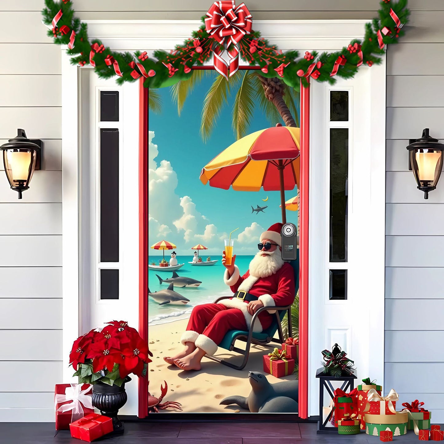 🎄Oferta anticipada de Navidad: 50 % de descuento en 🎅Decoraciones navideñas para puertas🎅