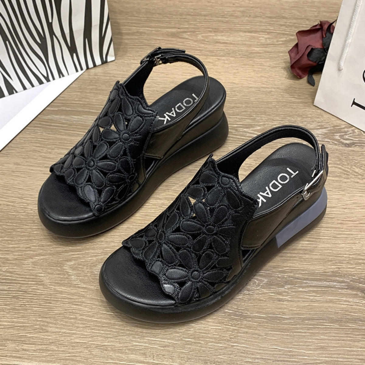 🔥👠【Letná móda】【35-40】Retro sandále s mäkkou podrážkou 3702250