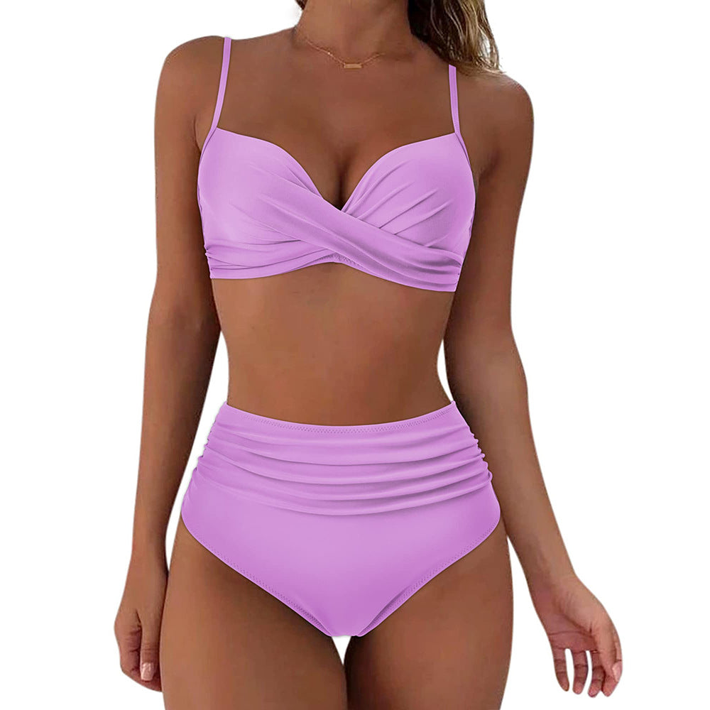 🔥👙💐【S-2XL】2025 leto nový štýl dámska módna potlač sexi bikini plavky priedušné a pohodlné