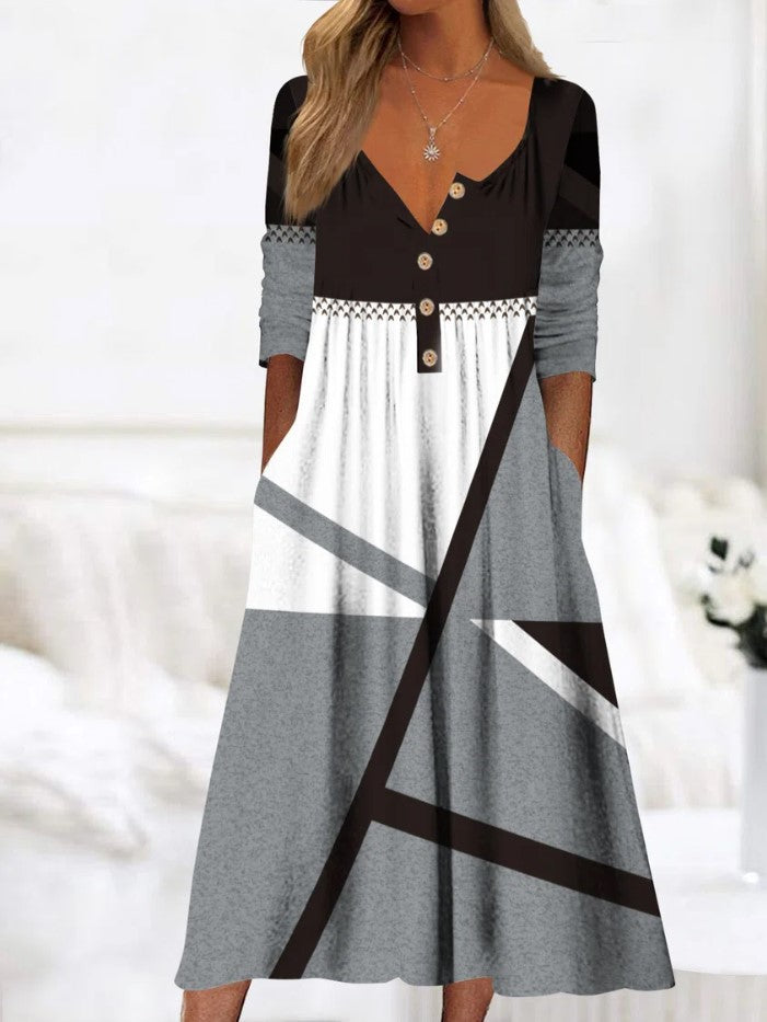 ✨👗【S-3XL】Výpredaj letných šiat 2025 s potlačou a vreckami