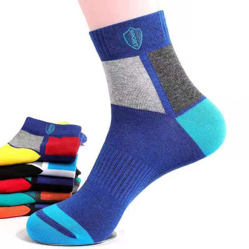 🧦【10/20 pares】Calcetines deportivos transpirables, antiolores y absorbentes del sudor para hombre