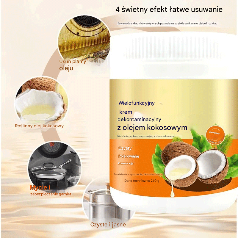 【Kup 1, otrzymaj 1 gratis】Wielofunkcyjny domowy krem czyszczący do usuwania tłuszczu, rdzy i kamienia