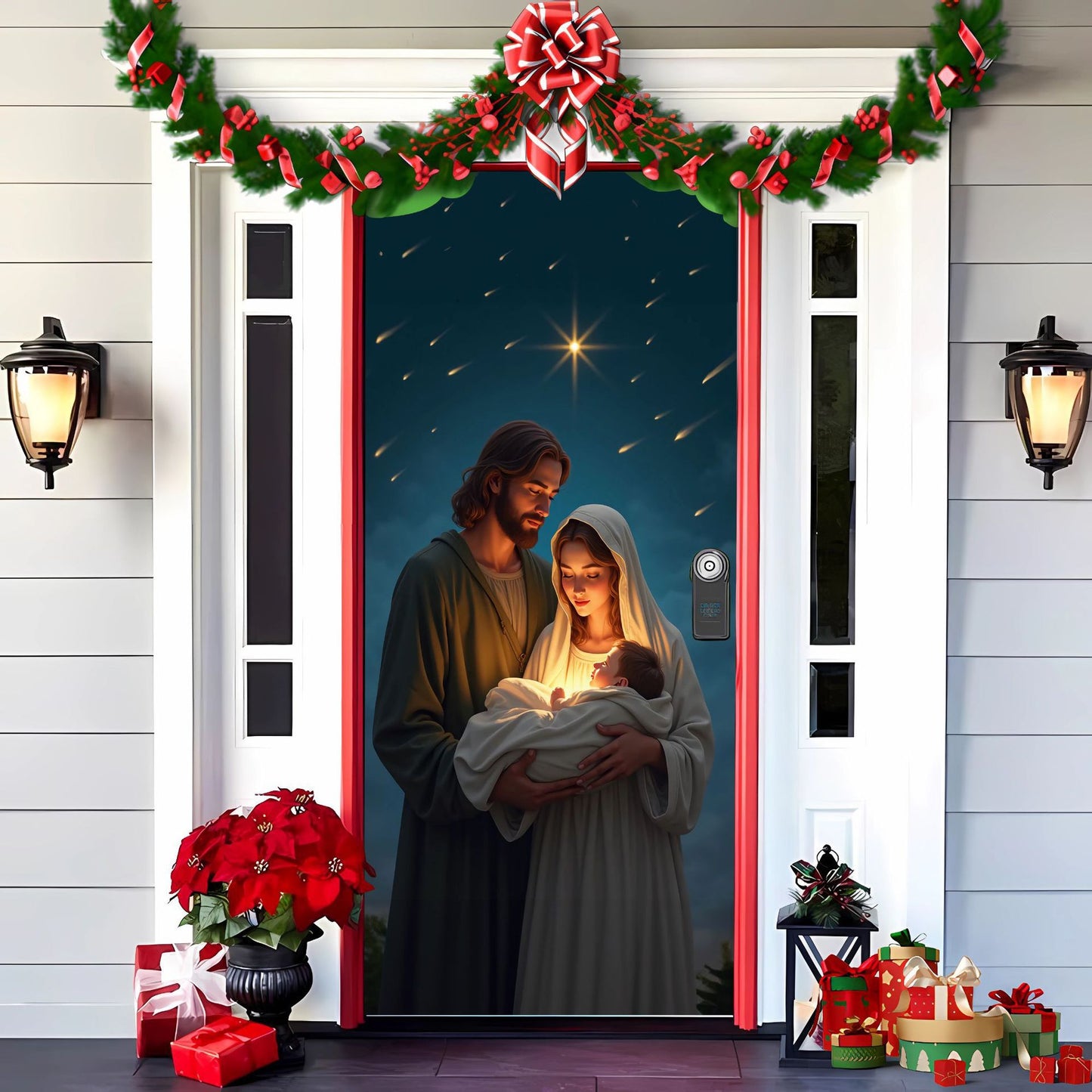 🎄Oferta anticipada de Navidad: 50 % de descuento en 🎅Decoraciones navideñas para puertas🎅