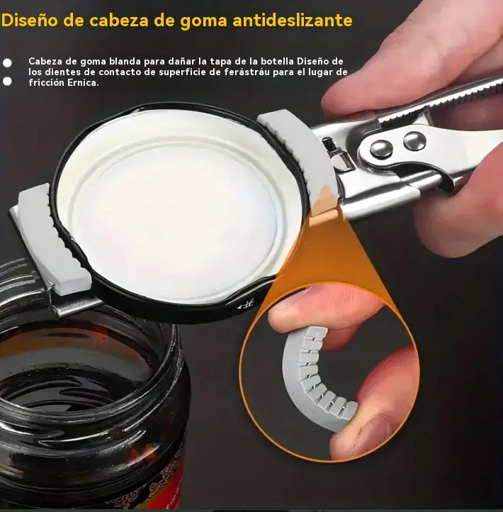 🔥2 pieza 29 euros🔥🥫Abridor de botellas multifuncional de acero inoxidable
