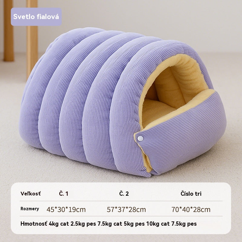 🔥Cama de felpa para mascotas cálida y cómoda