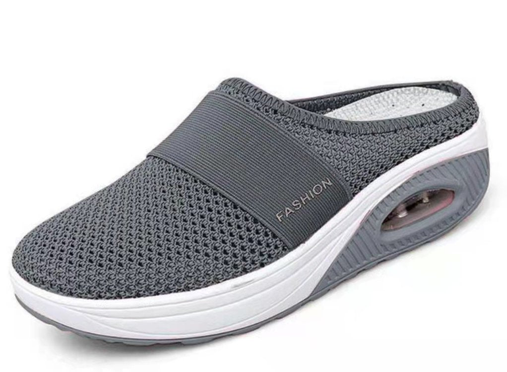 🔥【35-43】Sandalias de verano imprescindibles 2024 nuevas zapatillas de malla con cojín de aire para mujer 3703366