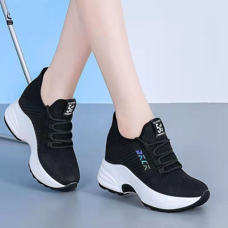 🔥【35-40】Pantofi sport și casual noi de toamnă 2024, cu talpă groasă, confecționați din plasă versatilă 3750501