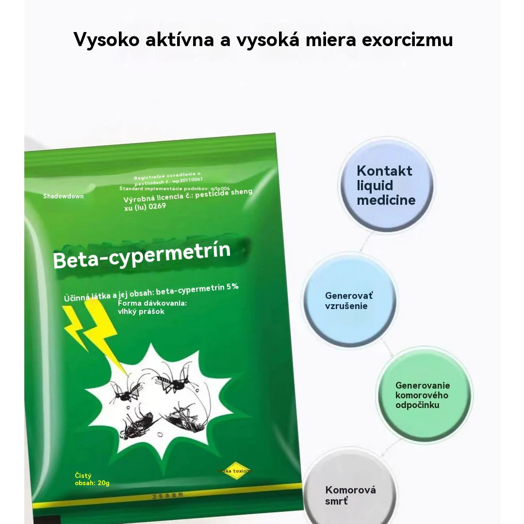 🦟【Ofertă specială】❤️Special conceput pentru uciderea țânțarilor și muștelor din ferme, un pachet ucide purici/lăcuste/gândaci de bucătărie/muște/țânțari!