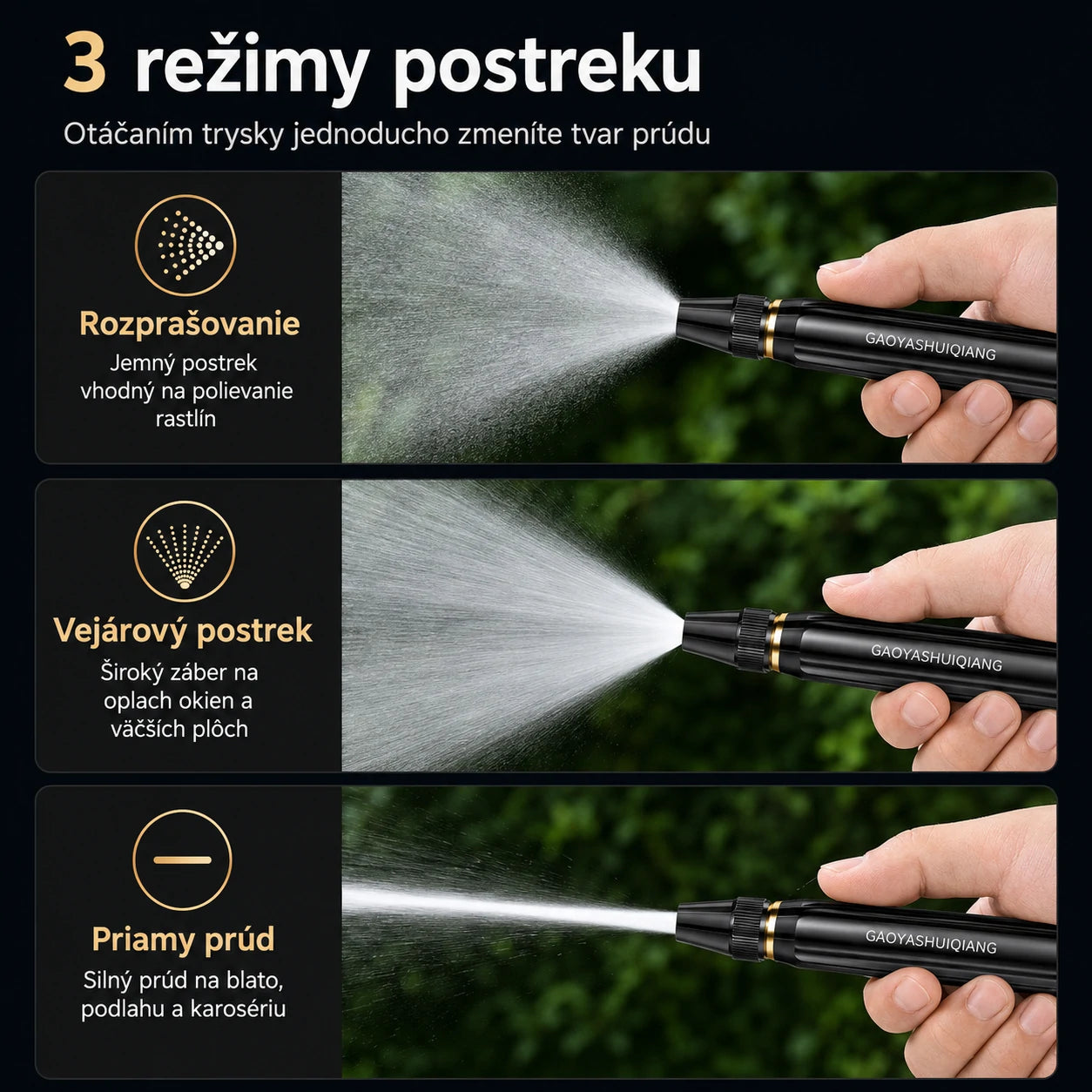 💧💧【Kúp 1, získaj 1 ZADARMO】Posledný deň so zľavou 55 %: Domáca vysokotlaková striekacia pištoľ