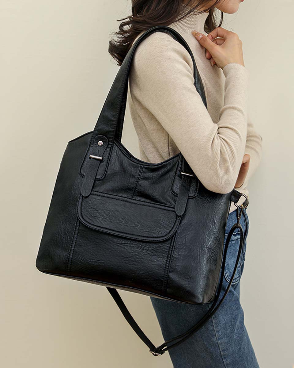 【Oferta por tiempo limitado, pago contra reembolso】👜👜2025 Bolso de mujer de moda elaborado en piel suave.