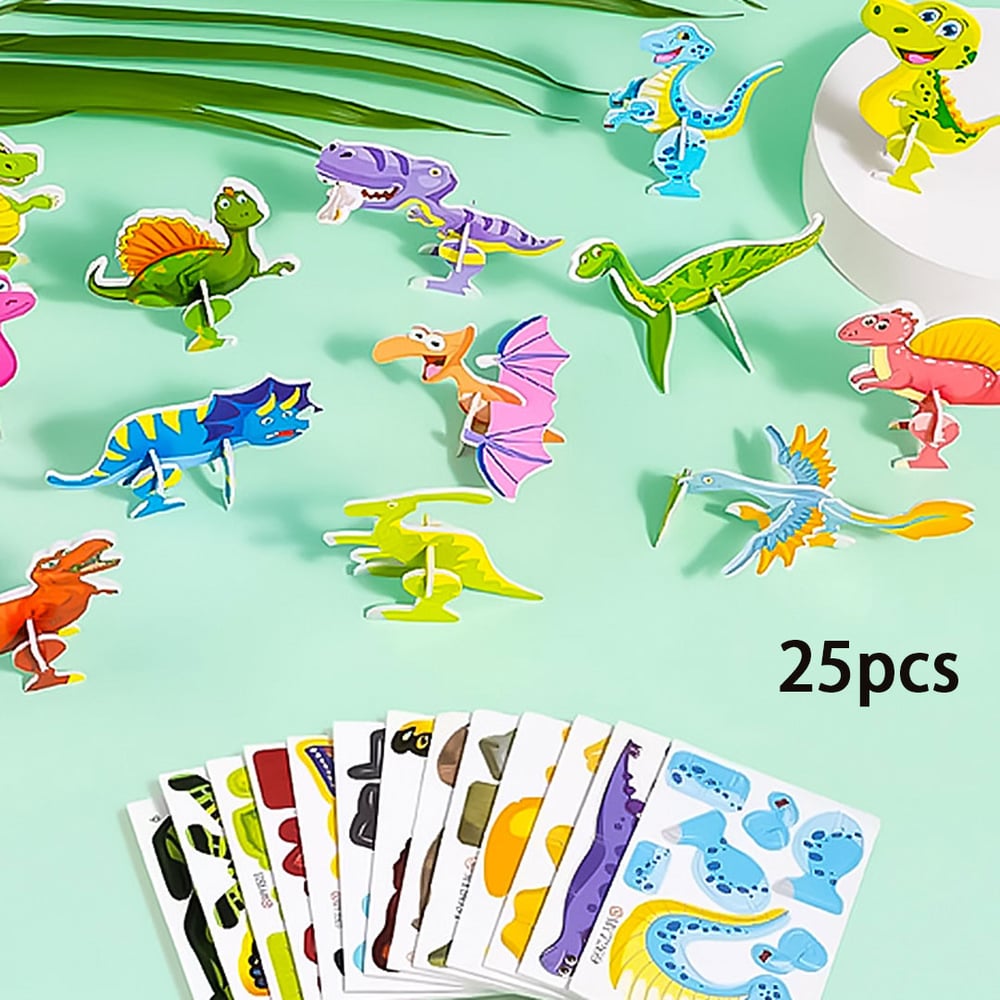 🦋✈️🎄Ručne vyrobené puzzle DIY hračky-kreslené 3D 3D puzzle 3817384