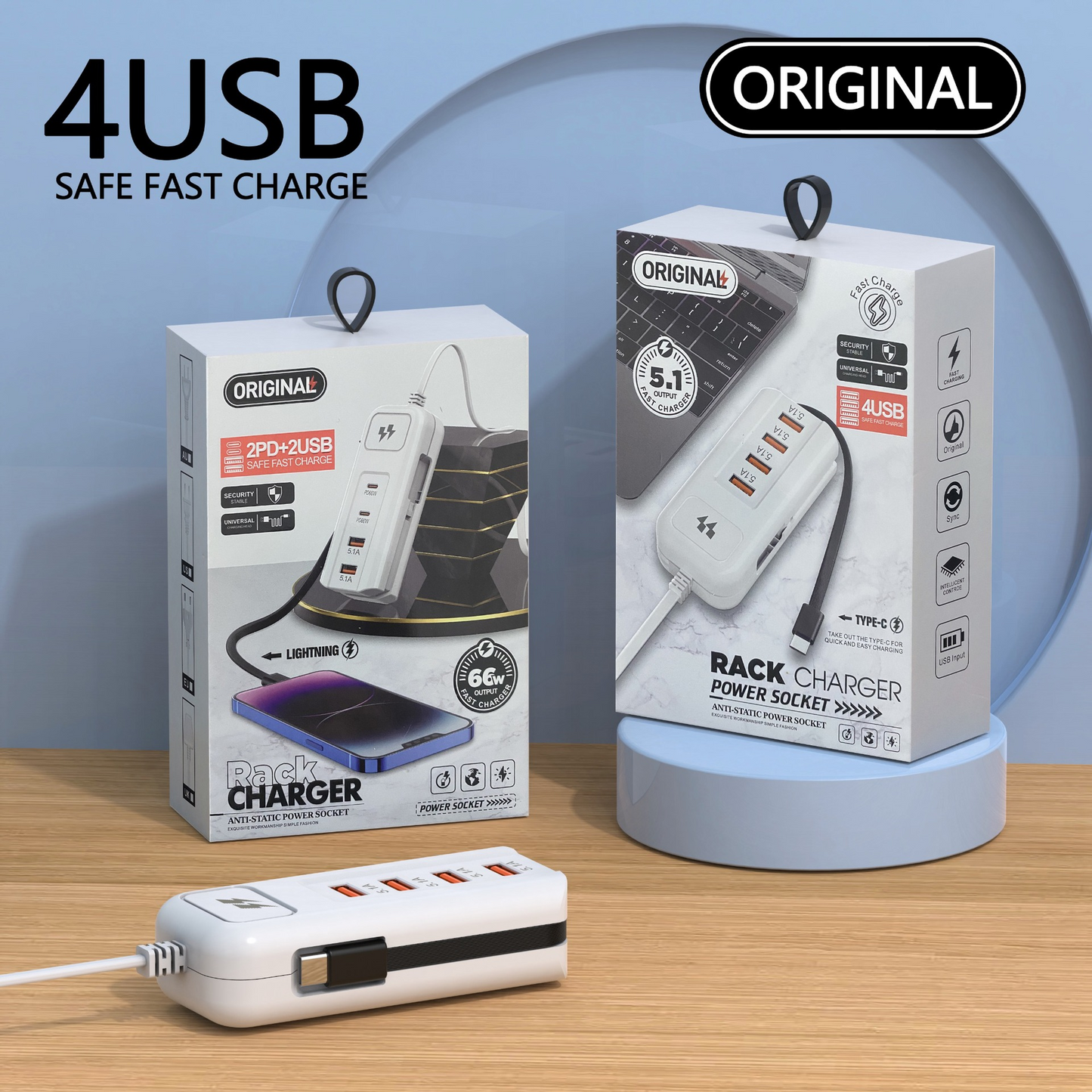 ⚡ USB produžni kabel i zaštita od prenapona | Posebna ponuda za kraj godine, 50% popusta | Smart Hub s 4 priključka, brzo punjenje za 30 minuta, sa zaštitom od prenapona | Organizirajte svoje računalo i putnu opremu 🎄✨
