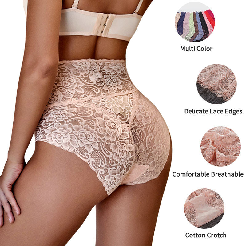 🔥🔥49%OFF🔥🔥【6 kusov】 Sexy nohavičky s vysokým pásom