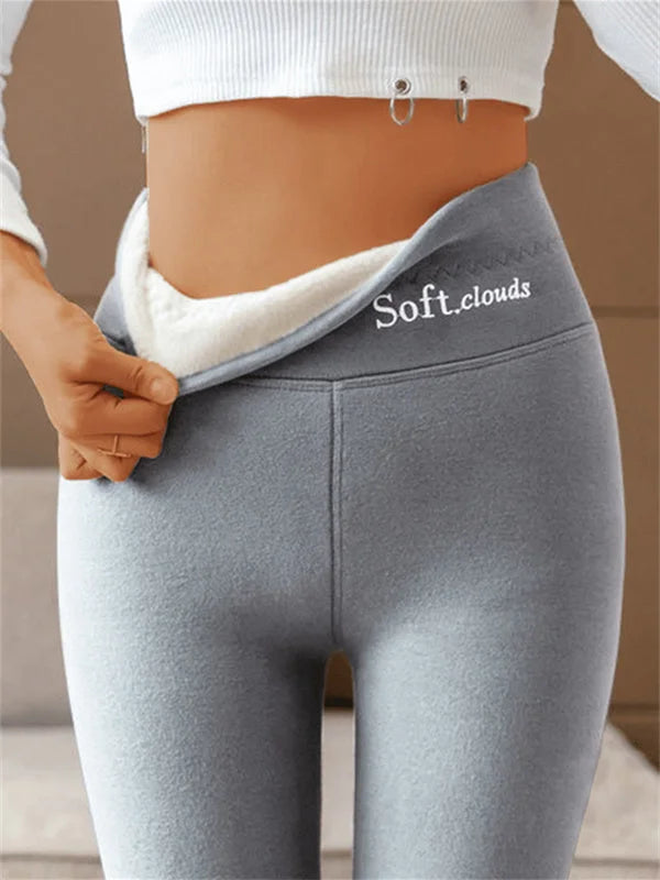 【Cumpără 1, primești 1 gratis】2025 leggings calduri de cașmir cu talie înaltă de toamnă și iarnă
