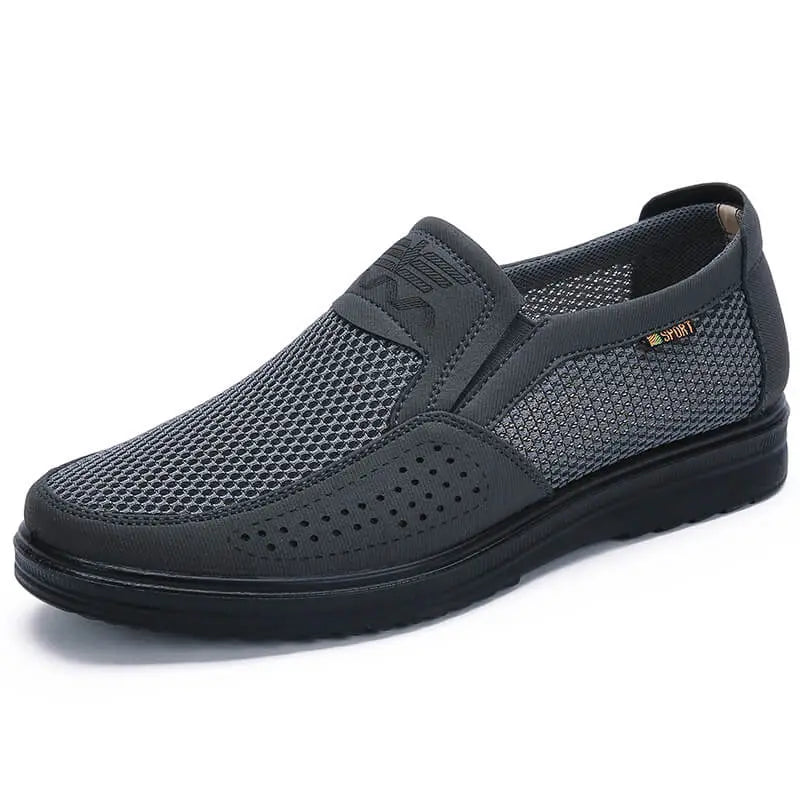 👟2025 Zapatos de hombre transpirables y cómodos con suela suave antideslizante🔥