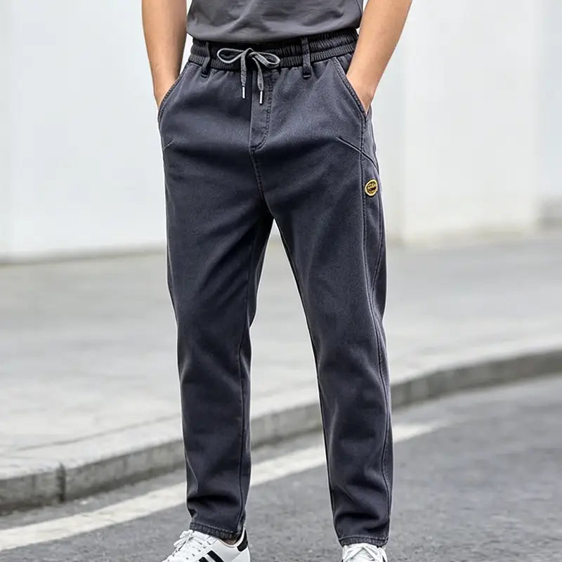 👖【Tallas grandes M-6XL】Pantalones casuales de moda con corte recto y alta elasticidad