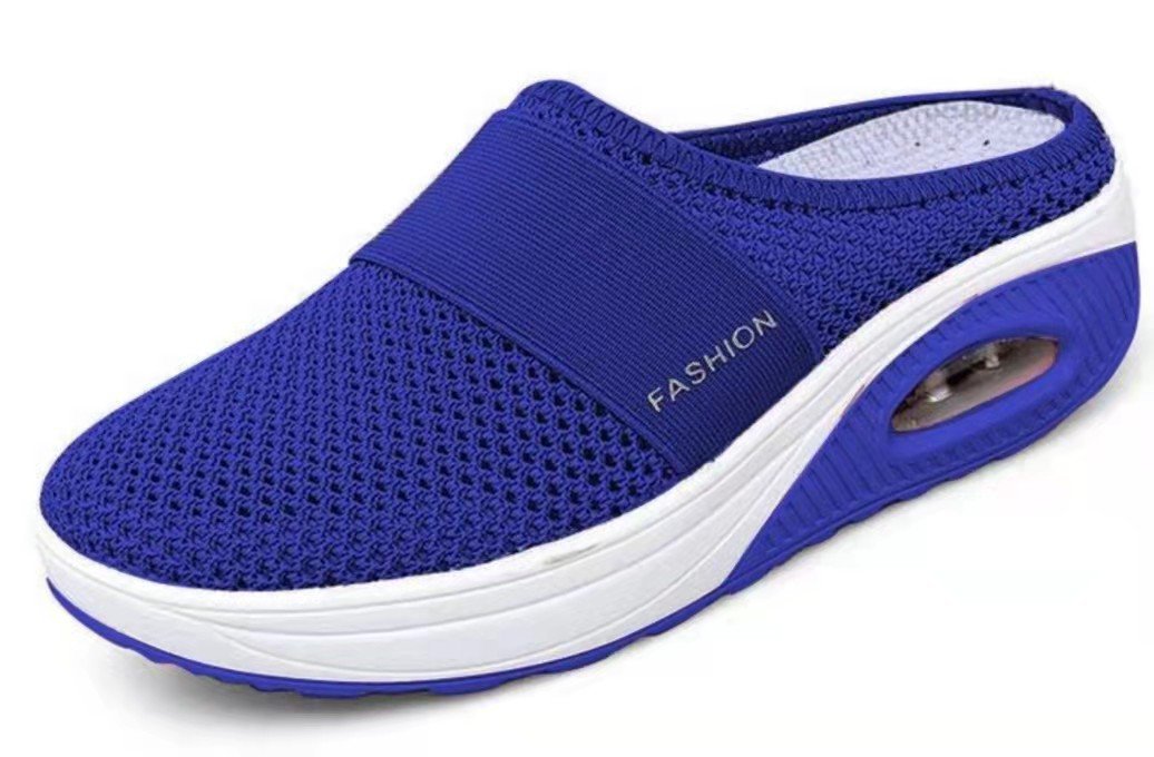 🔥【35-43】Sandalias de verano imprescindibles 2024 nuevas zapatillas de malla con cojín de aire para mujer 3703366