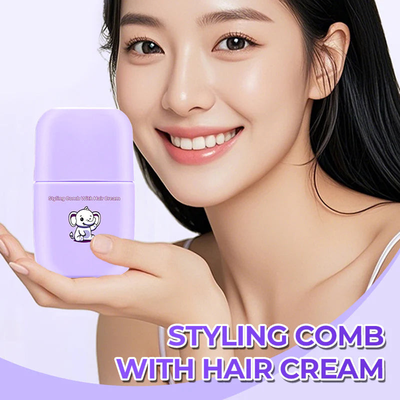 ⏰⏰Compra 1 y llévate 1 gratis🔥Peine con crema para peinar🦋Tu rutina, en orden✨