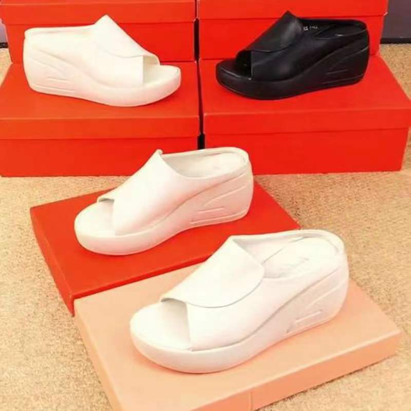 🔥👡【Compra 1 y llévate 1 gratis】【35-42】Sandalias de piel auténtica para mujer de moda 2025 con suela suave y suela gruesa