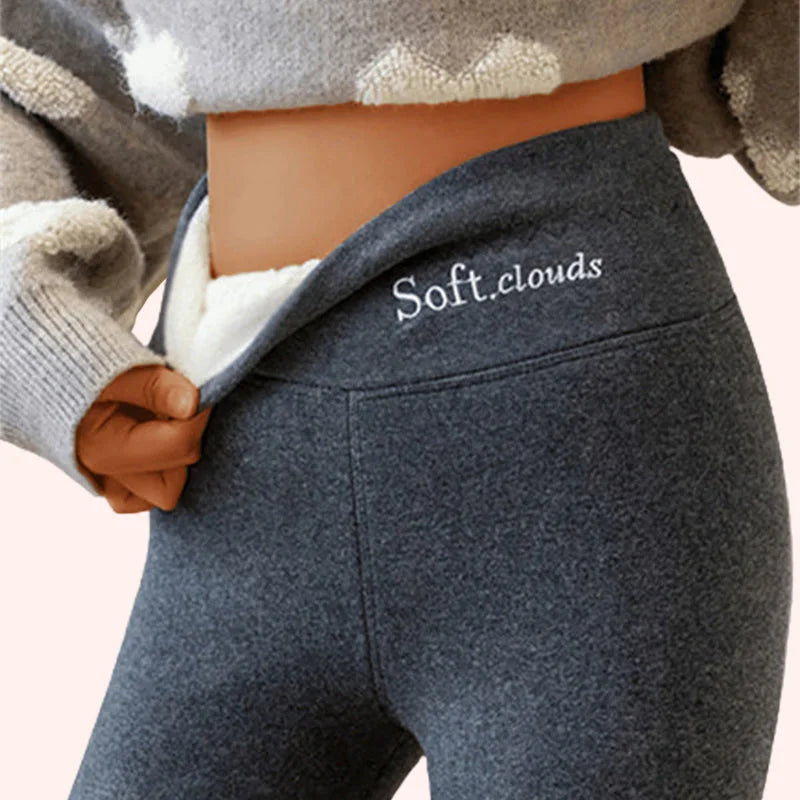 【Cumpără 1, primești 1 gratis】2025 leggings calduri de cașmir cu talie înaltă de toamnă și iarnă