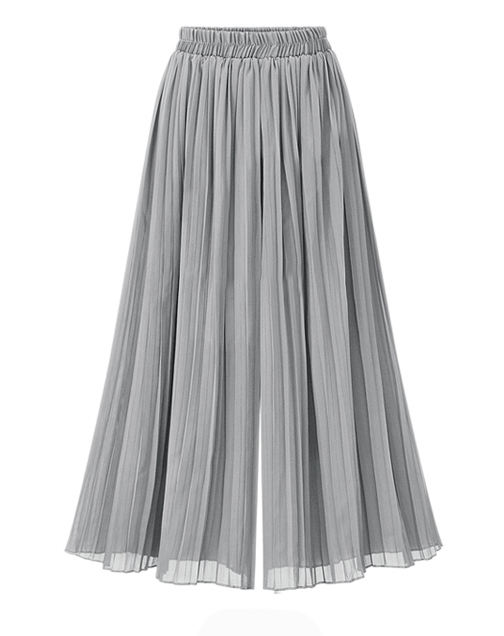 💖【M-5XL】Ležérne skladané deväťbodové široké nohavice